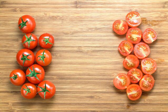 체중 감량을위한 토마토
